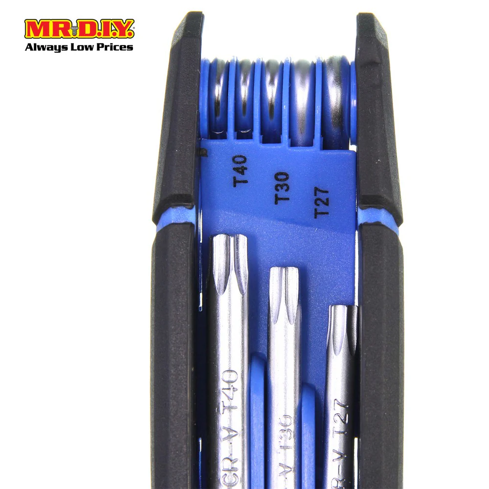 HOTAK Folding Torx Key Set (8pcs) YJHK-2757 - Image 3