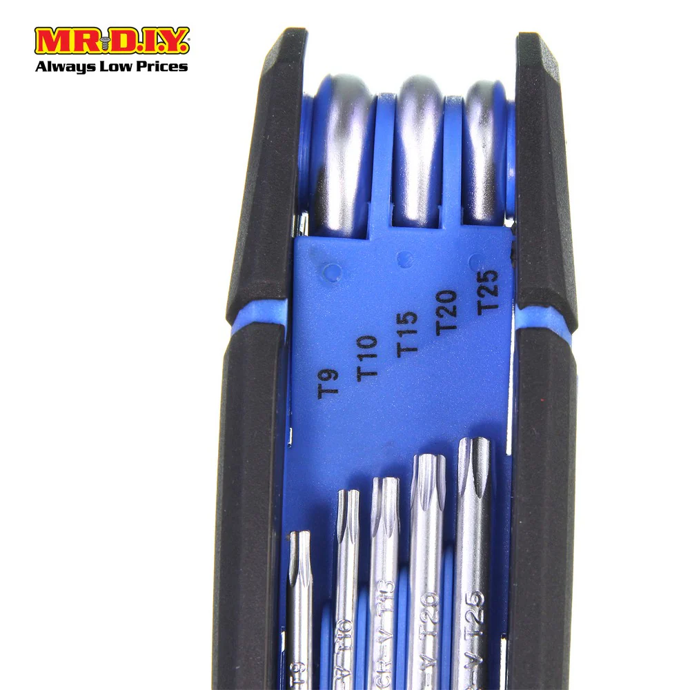 HOTAK Folding Torx Key Set (8pcs) YJHK-2757 - Image 4