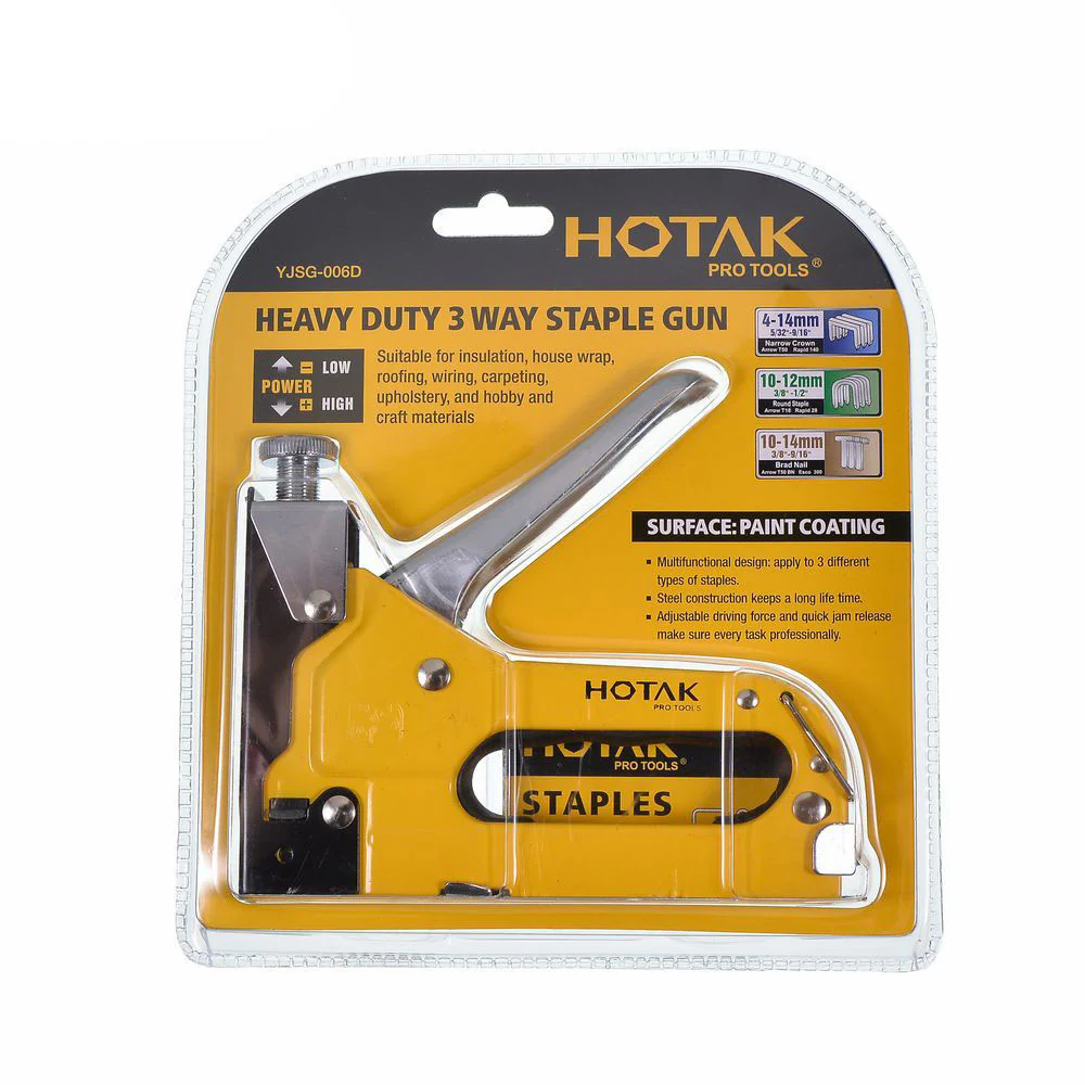HOTAK Heavy Duty 3 Way Staple Gun - Image 5