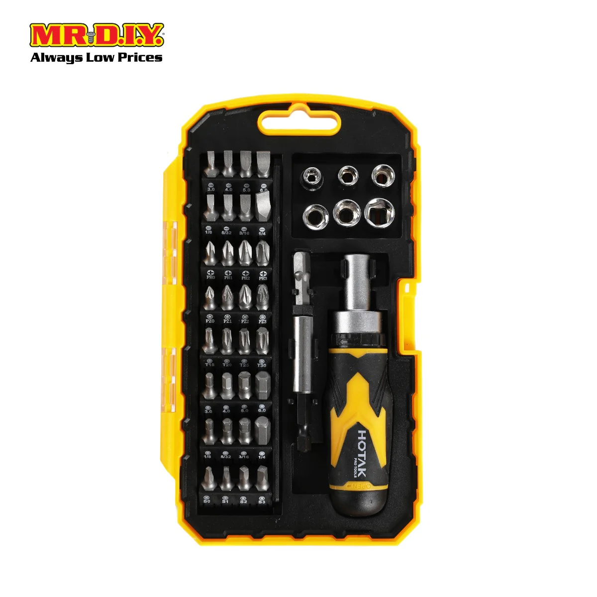 HOTAK MIni Ratchet Screwdriver Set (41 pcs) - Image 4
