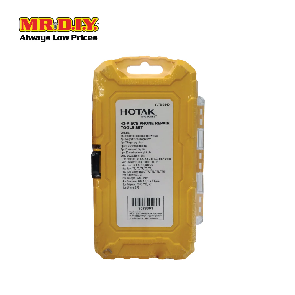 HOTAK Phone Repair Tools Set YJTS-3140 - 43 pcs - Image 4