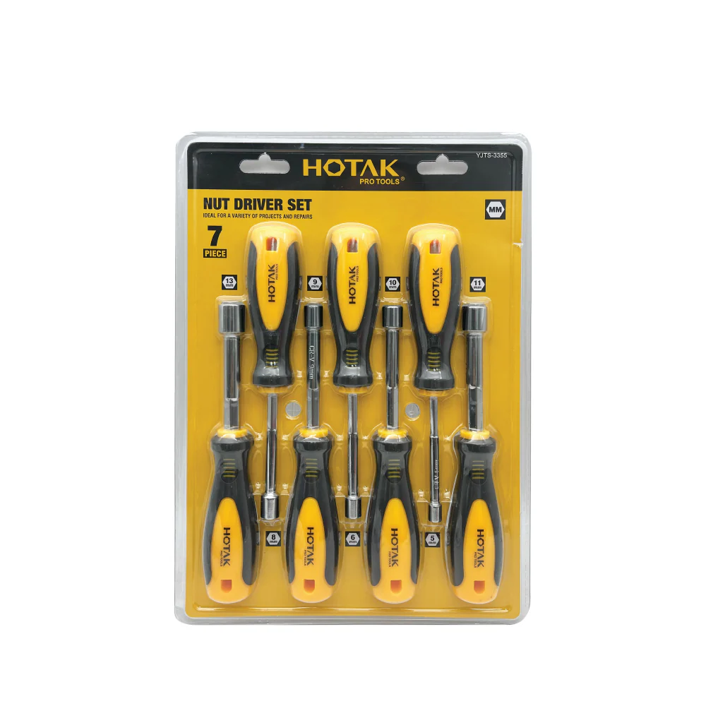 HOTAK Portable Hex Nut Tools Driver Set (7pcs) - Image 4