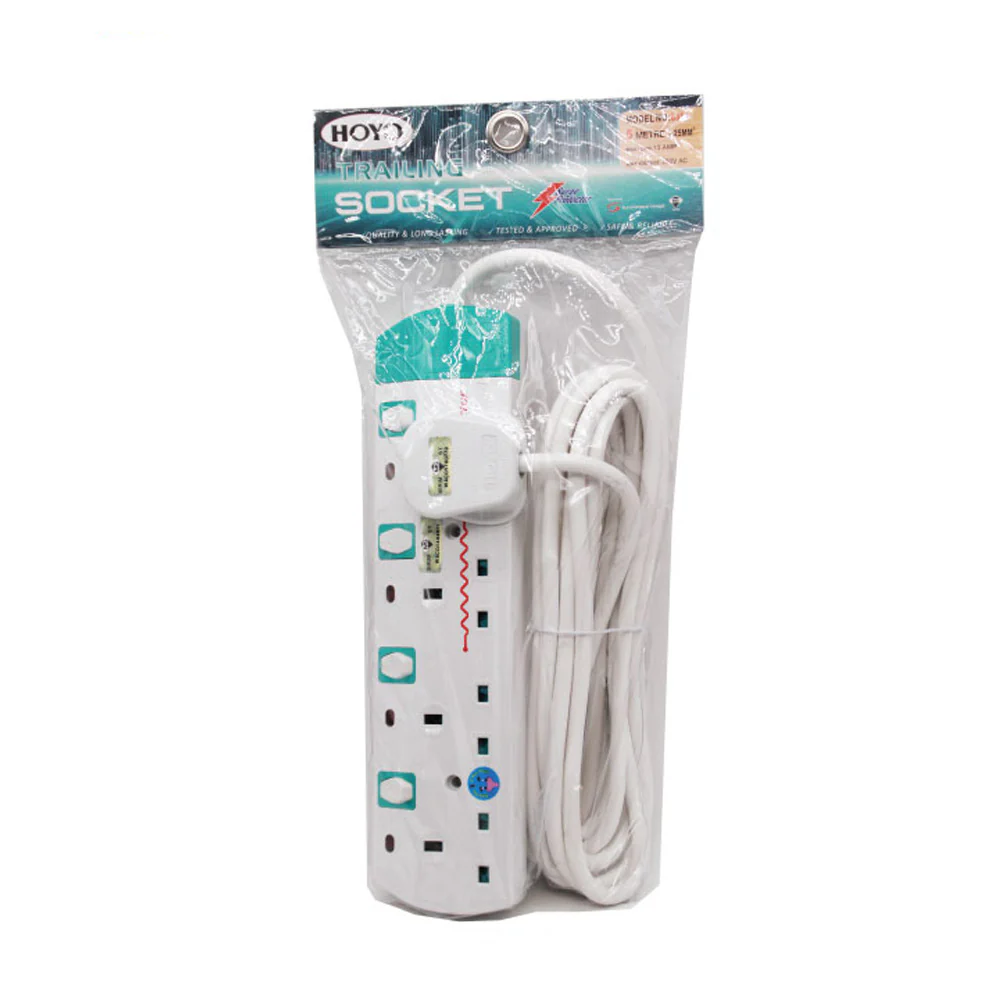 HOYO Trailing Socket 4 Gang (5m) - Image 3