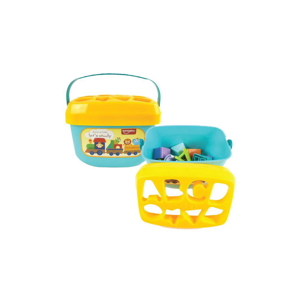 (MR. DIY) HUANGER Building Blocks Baby's First Block Playset - Image 4