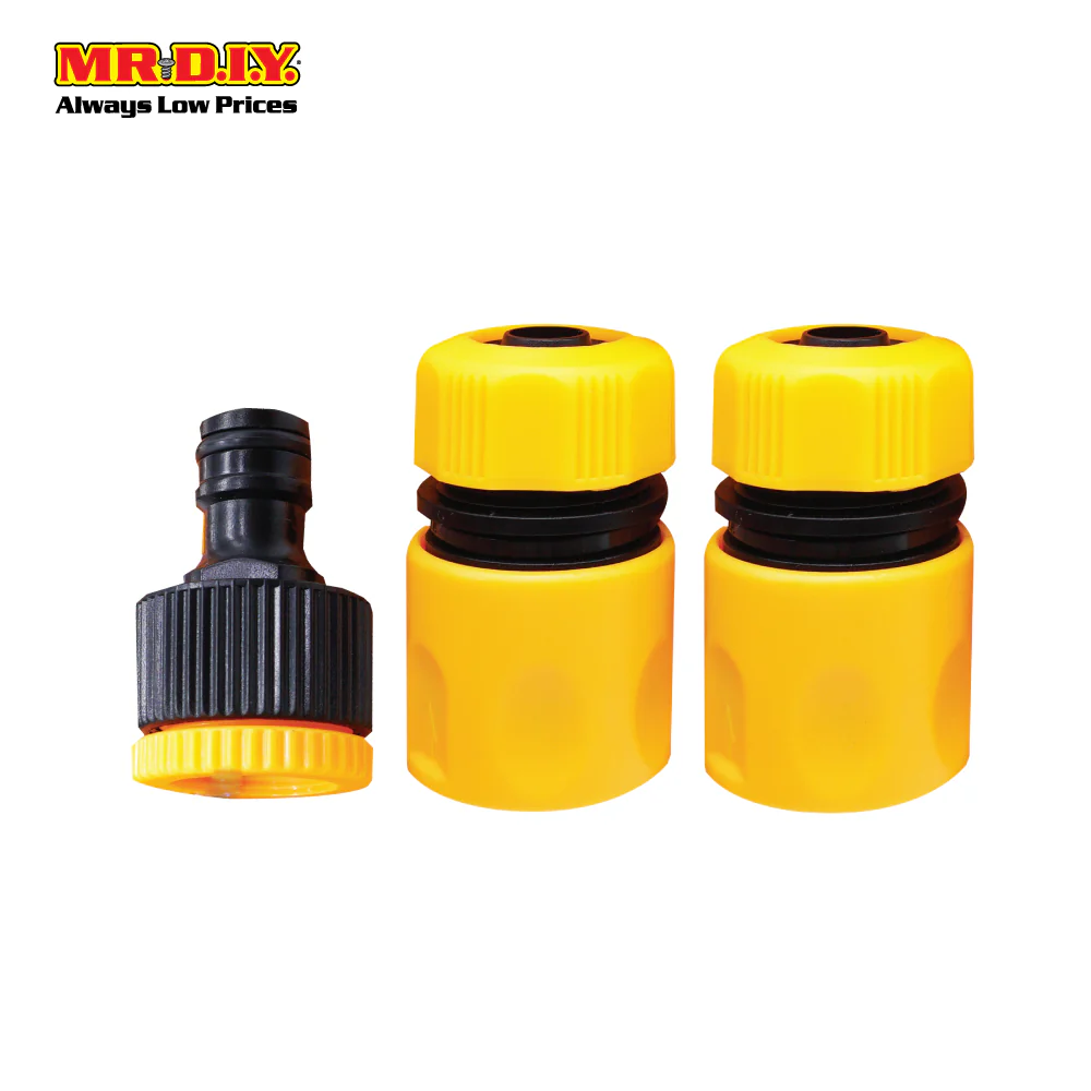 INGCO 1/2" Hose Quick Connection Set (3pcs) - Image 2