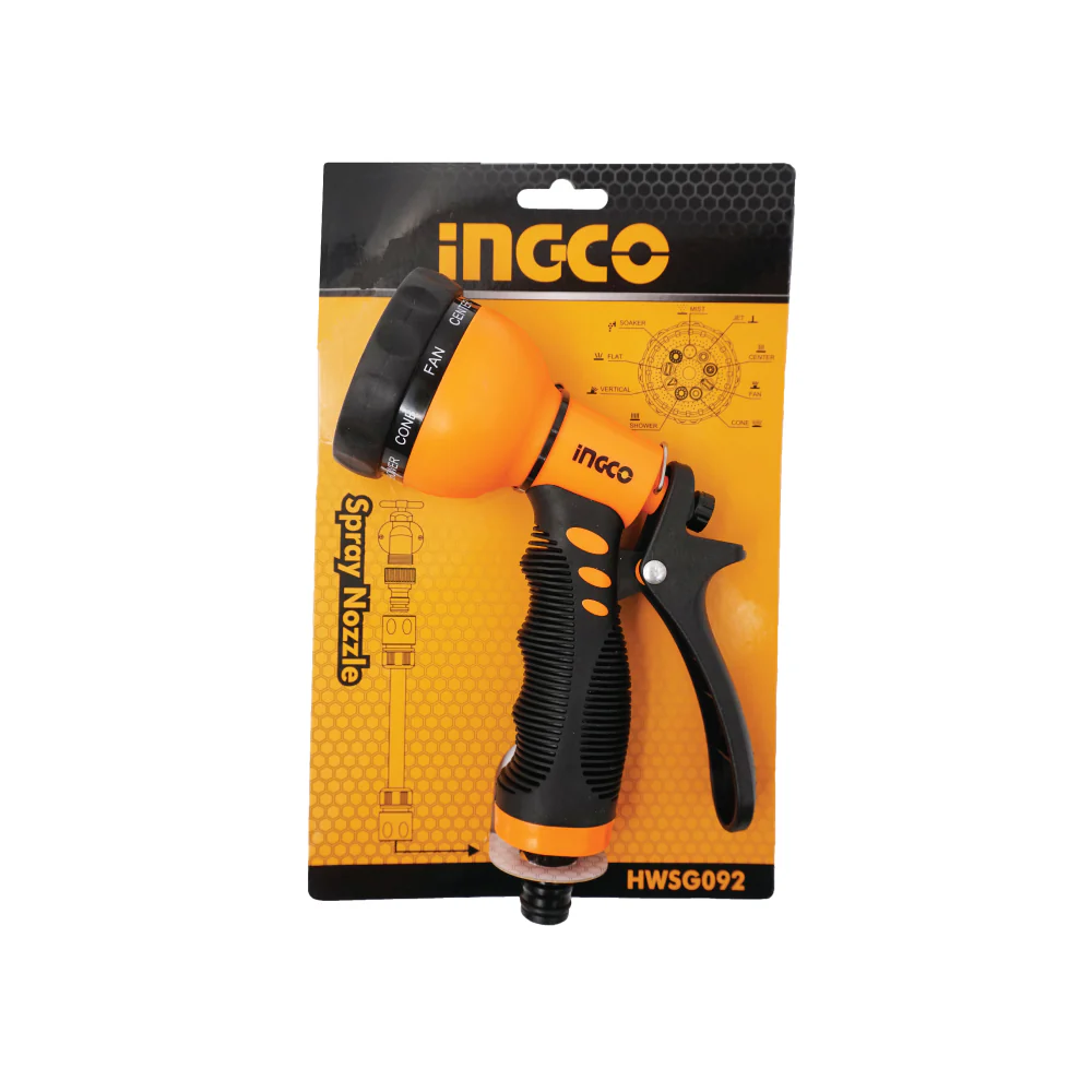 INGCO 9 In 1 Water Function Spray Nozzle - Image 5