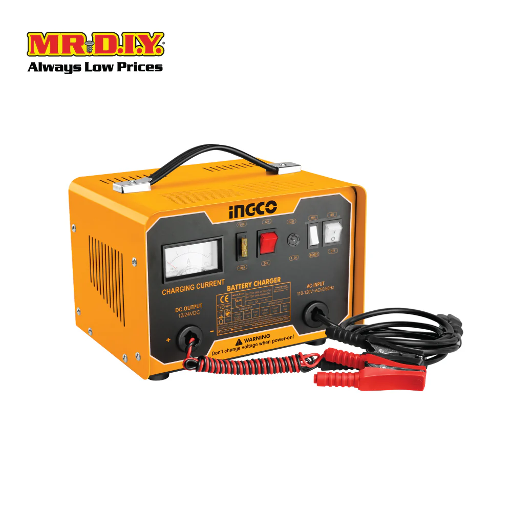INGCO Battery Charger (12-24V) - Image 2