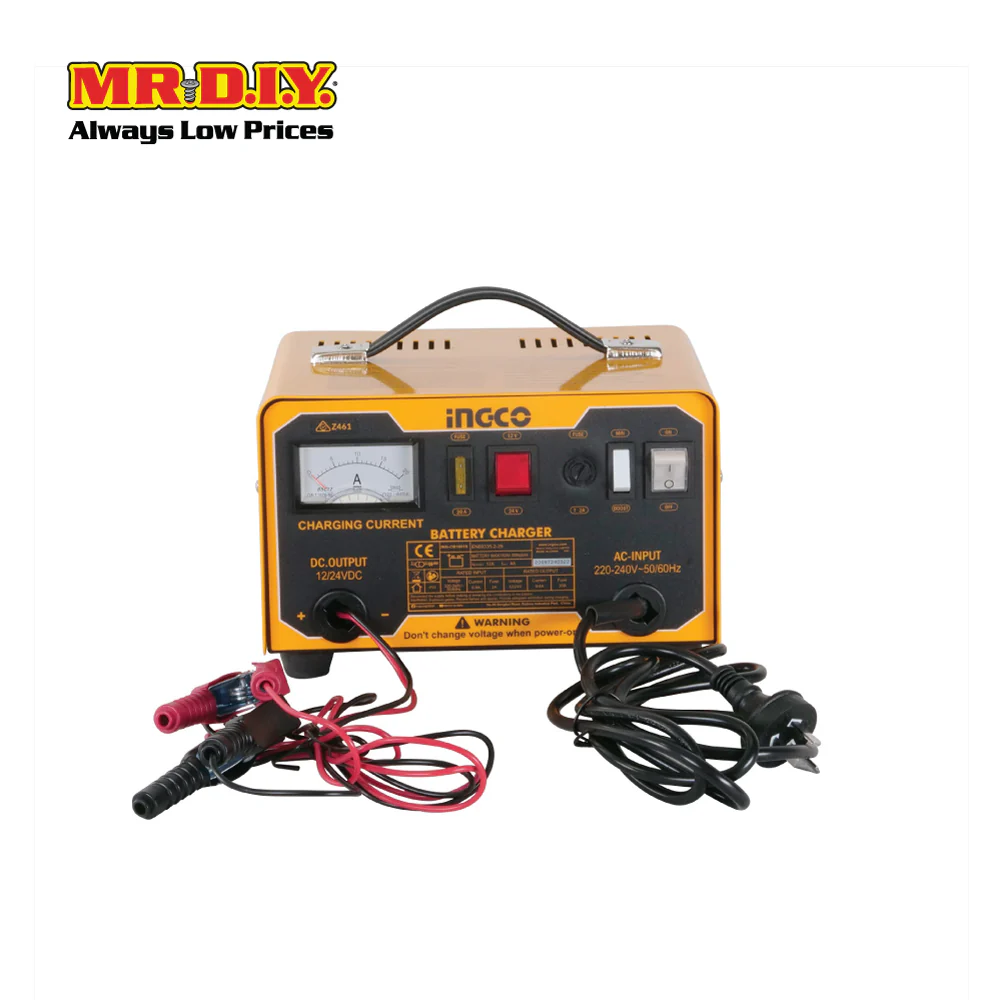 INGCO Battery Charger (12-24V) - Image 3