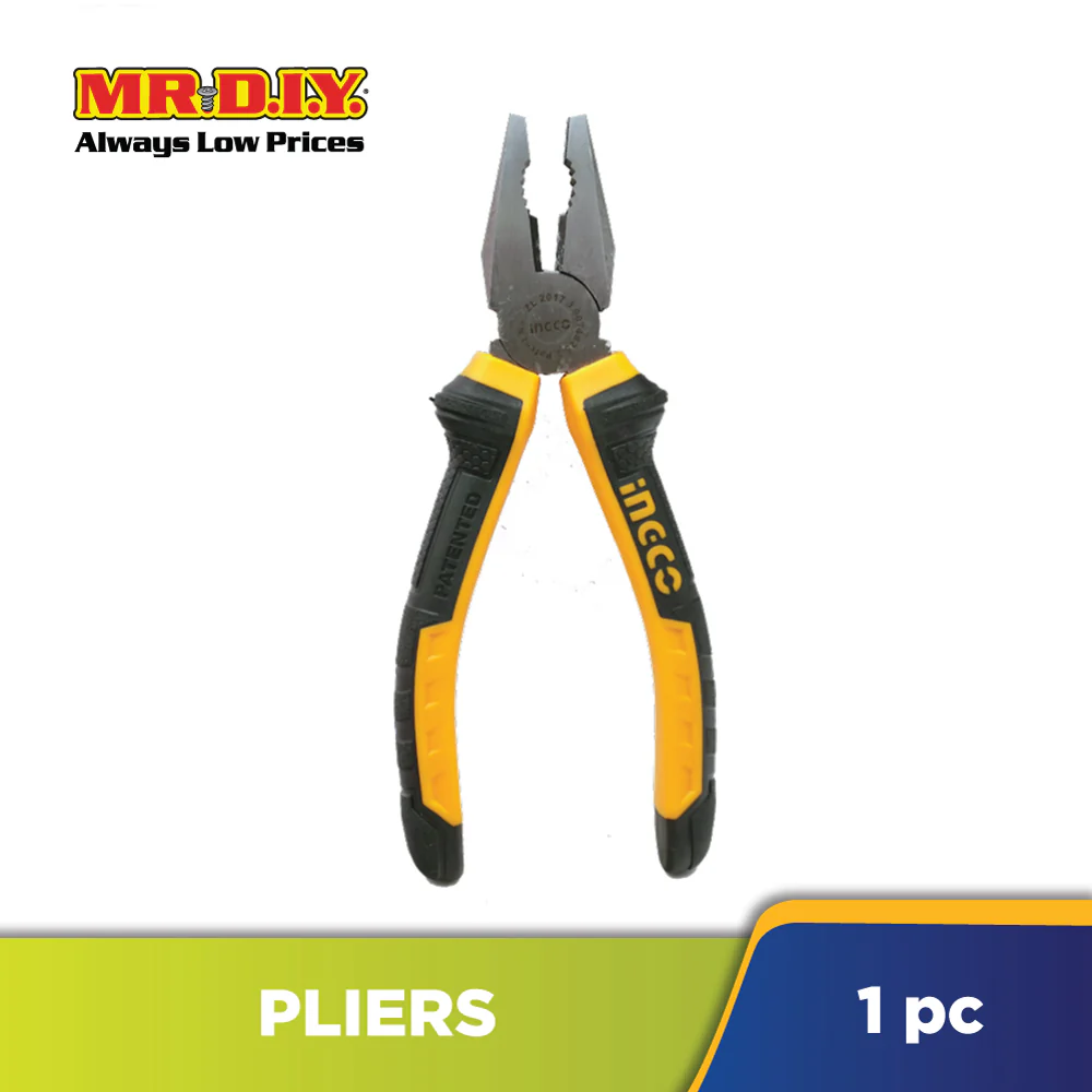 INGCO Combination Pliers (180mm) - Image 2
