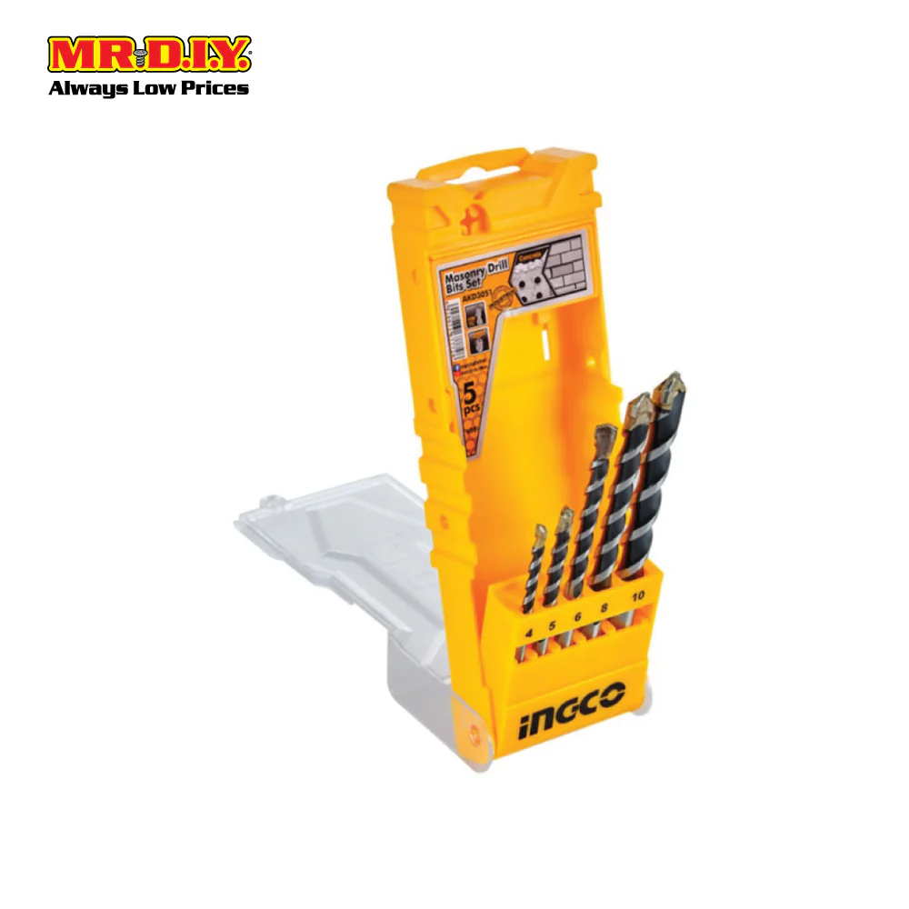 INGCO Drill Bits Set (5 pieces) - Image 3