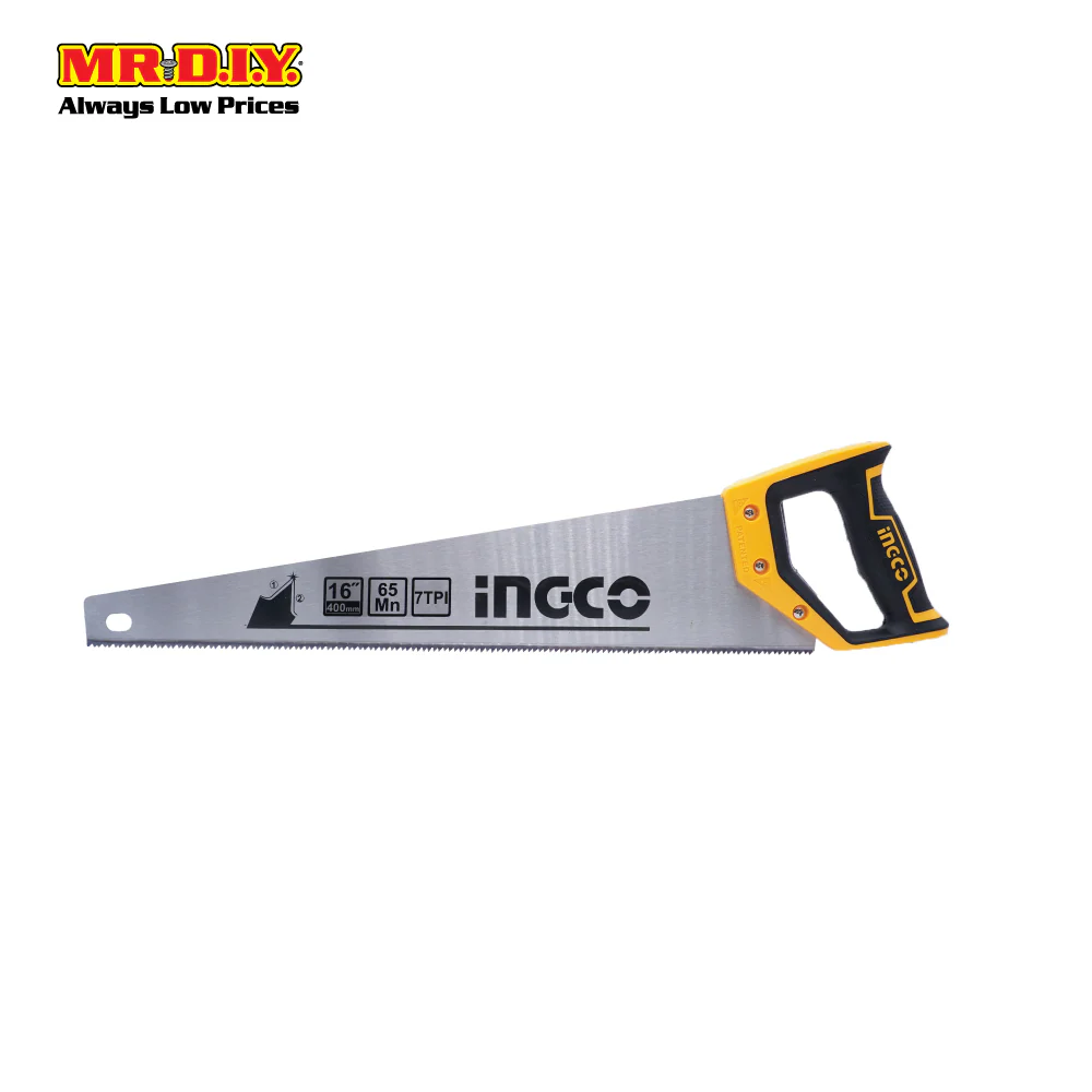 INGCO Industrial Grade Hand Saw 16" - Image 3