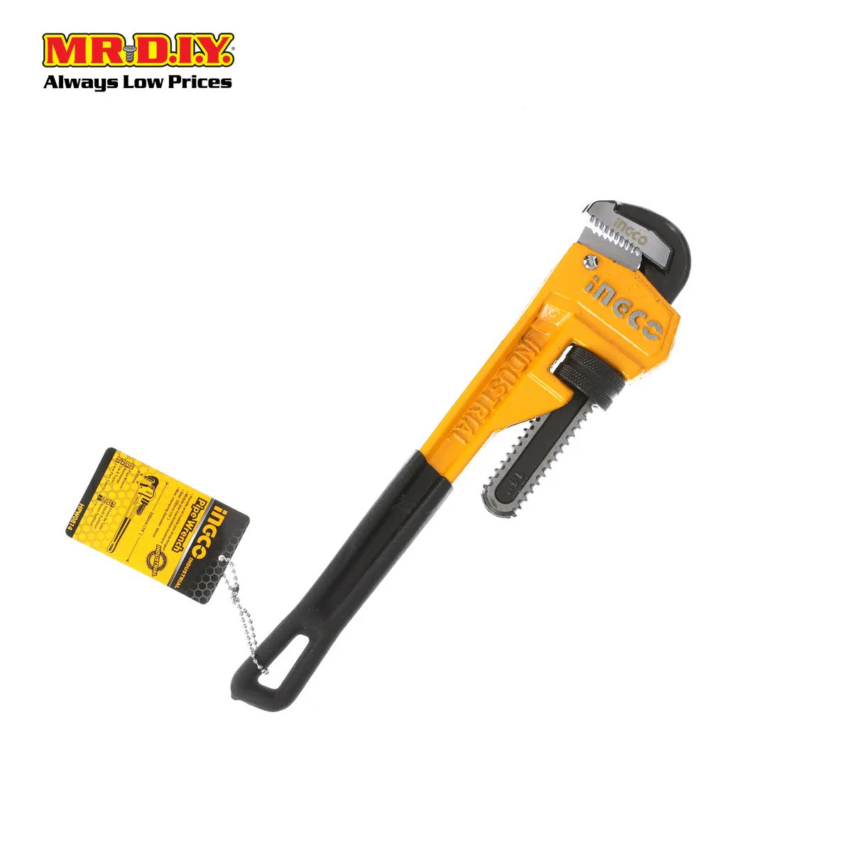 INGCO Pipe Wrench 14" - Image 2