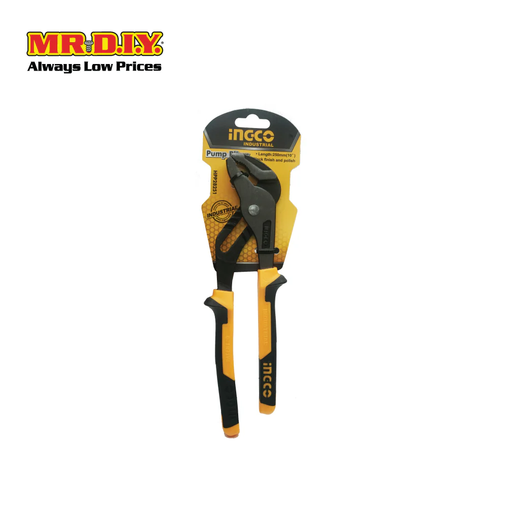 INGCO Pump Plier Groove Joint Plier Heavy Duty Industrial 10" (250mm) - Image 3