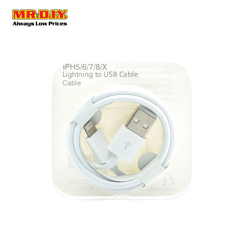 iP5/6/7/8/X USB Lightning Cable - Image 2
