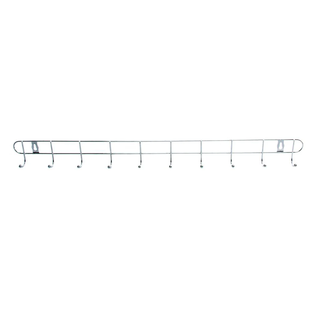 (MR.DIY) Clothes Towel Metal Door Hooks Organizer Hanger Wall-Mounted (60 x 0.5cm) - Image 3