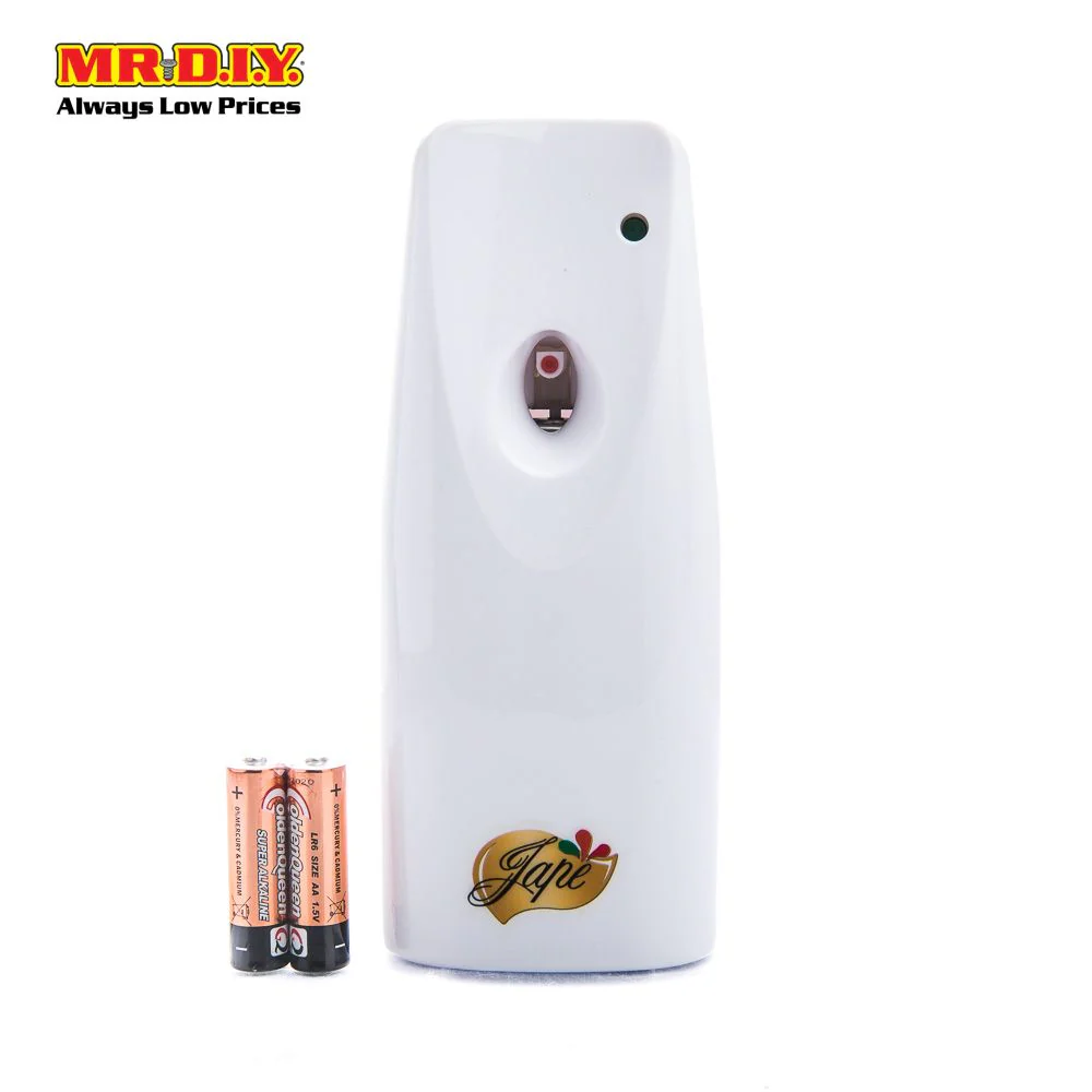 JAPE Automatic Air Freshener Dispenser Set with Air Freshener Citrus Fresh Spray Refill (300ml) - Image 4