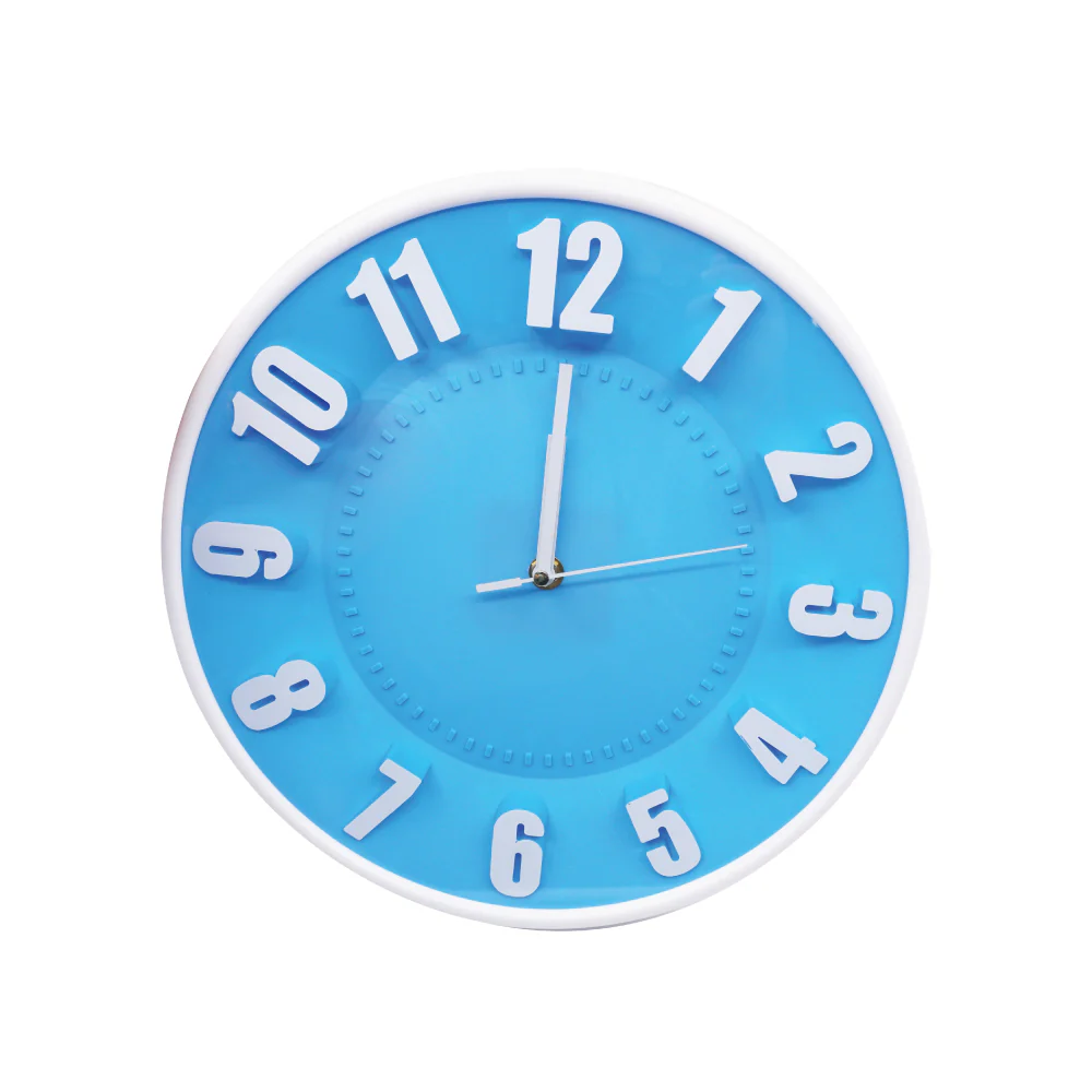 (MR.DIY) JIN HAI Modern Plastic Wall Clock (30cm) - Image 5