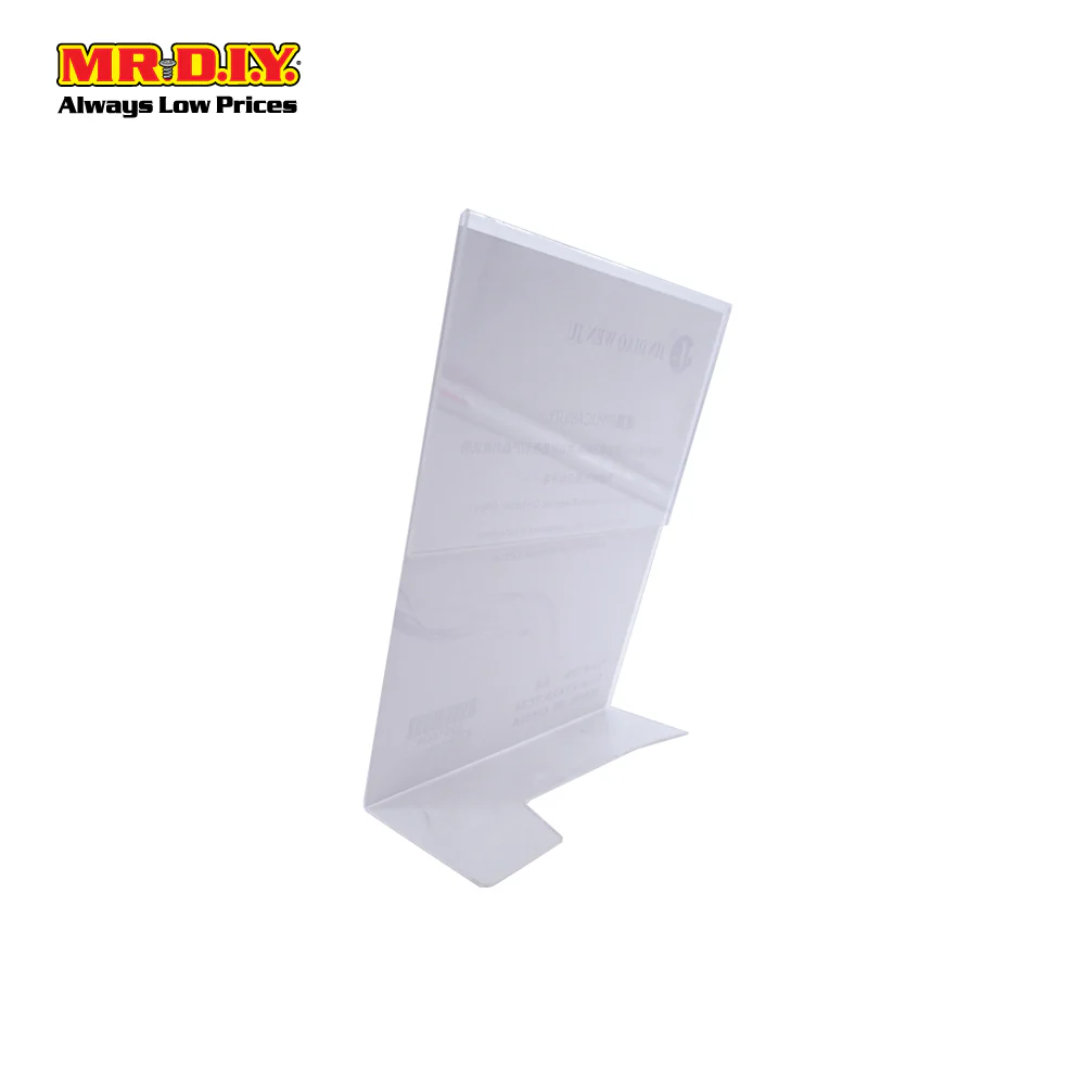 A4 Acrylic Transparent Display Stand - Image 4