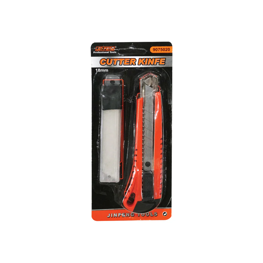 JINFENG 2 In 1 Cutter Knife (18mm) - Image 5
