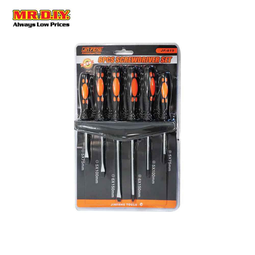 JINFENG 6 In 1 Multi-size Screwdriver set - Image 2
