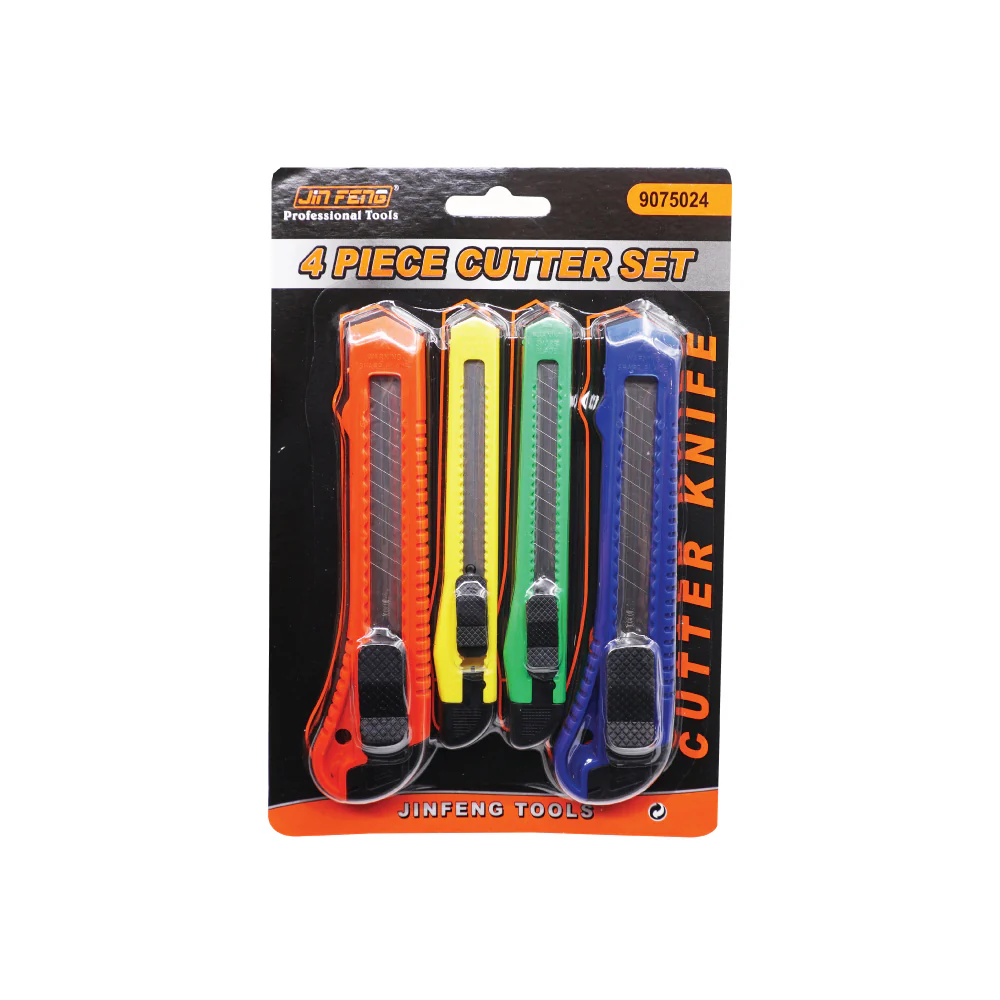 JINFENG Multi-size Cutter Knife (4pcs) - Image 4