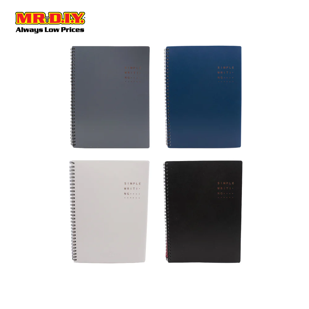 JINGU Simple Writing 25K Double Ring A5 Notebook 5857 - Image 4