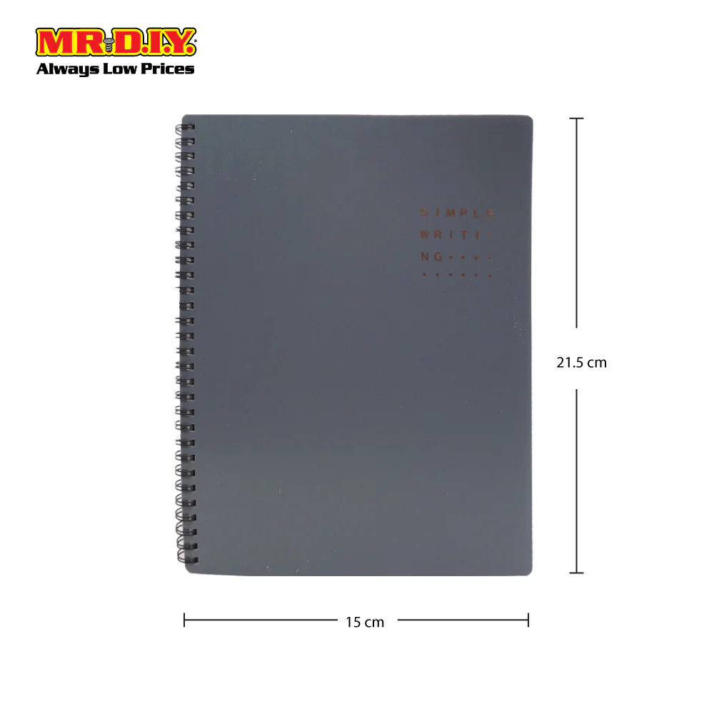 JINGU Simple Writing 25K Double Ring A5 Notebook 5857 - Image 5