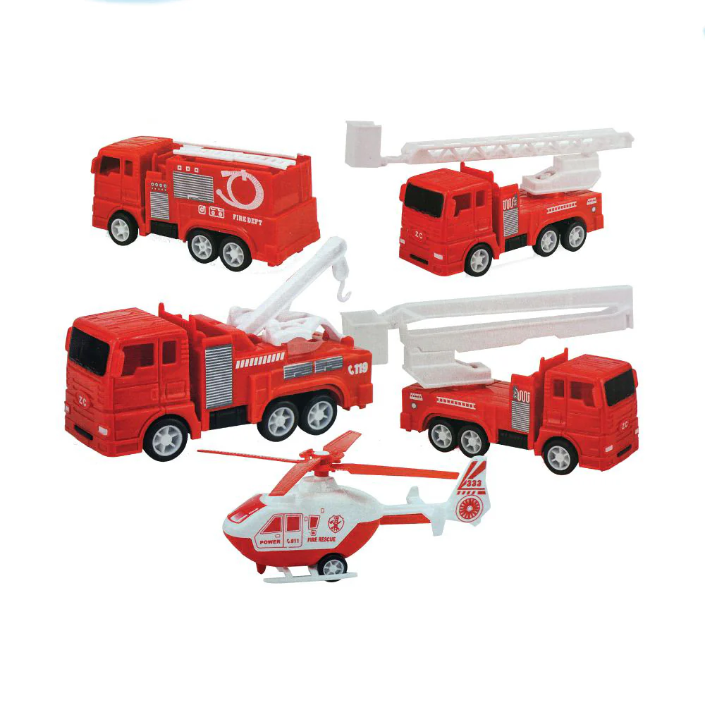 JKL Kids Play Set Fire Truck Fire Department Heroes - Image 4