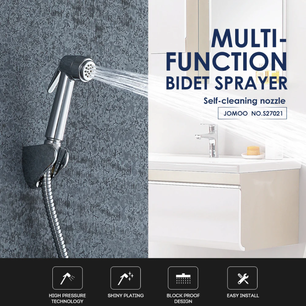 JOMOO 3 in 1 toilet bidet spray set S27021-2B01-2 - Image 3