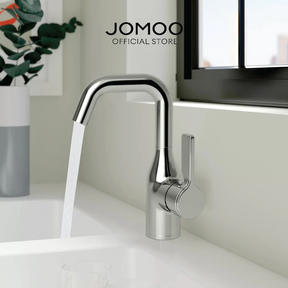 JOMOO Hot and Cold Basin Faucet Bathroom Faucet 32261 360° Swivel KEROX Ceramic  Valve Water Tap - Image 3
