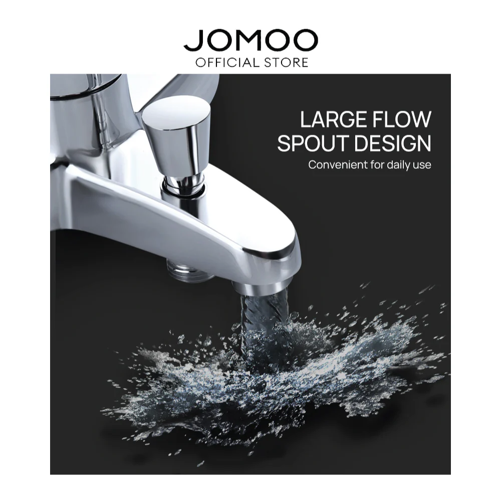 JOMOO Hot and Cold Bath & Shower Mixer 3577 - Image 4