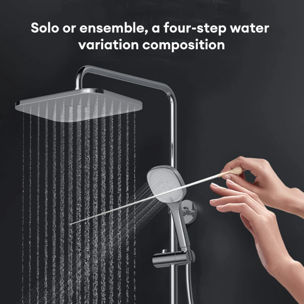 JOMOO Piano Rain Shower Set 36602-536/HBS-1 - Image 2