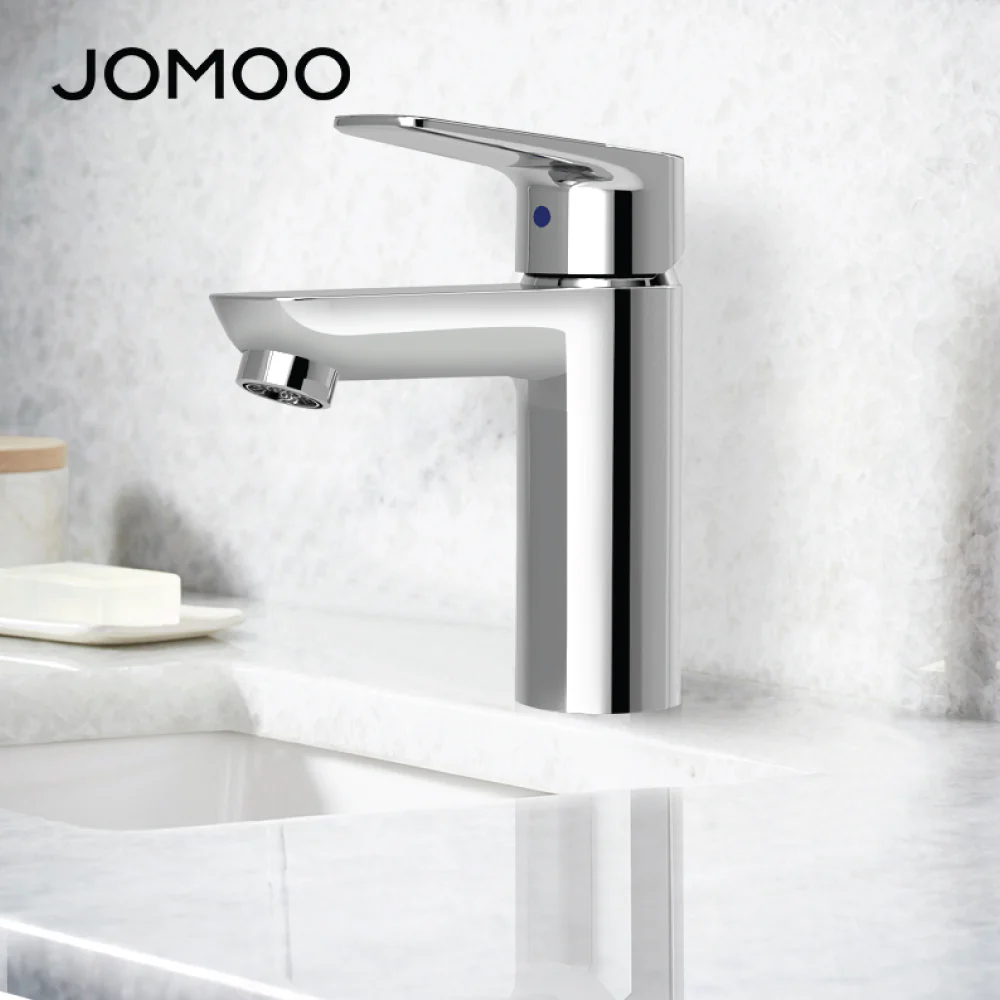 JOMOO Single Cold Basin Water Tap 76029 with Spatter-proof Bubbler Thickened Brass Valve Body Environmentally Basin Faucet - Image 3