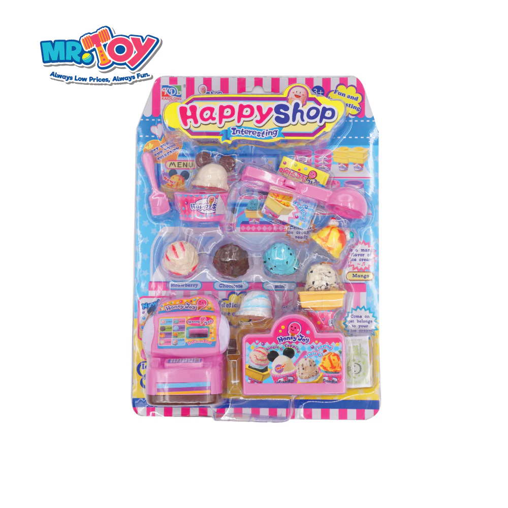 KAIDILONG Mini Cashier Ice Cream Shop Playset Toys - Image 3