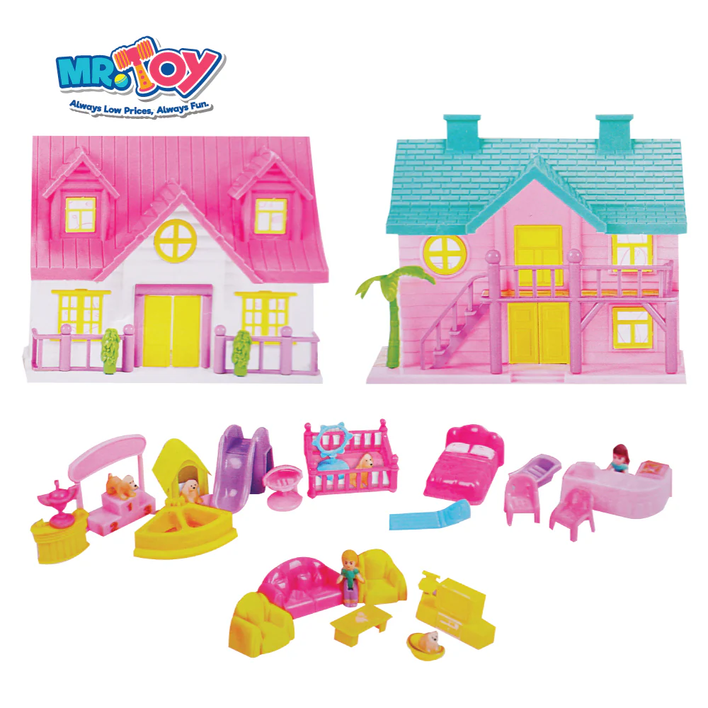 KDL 13 In 1 House Playset Toys - Image 2