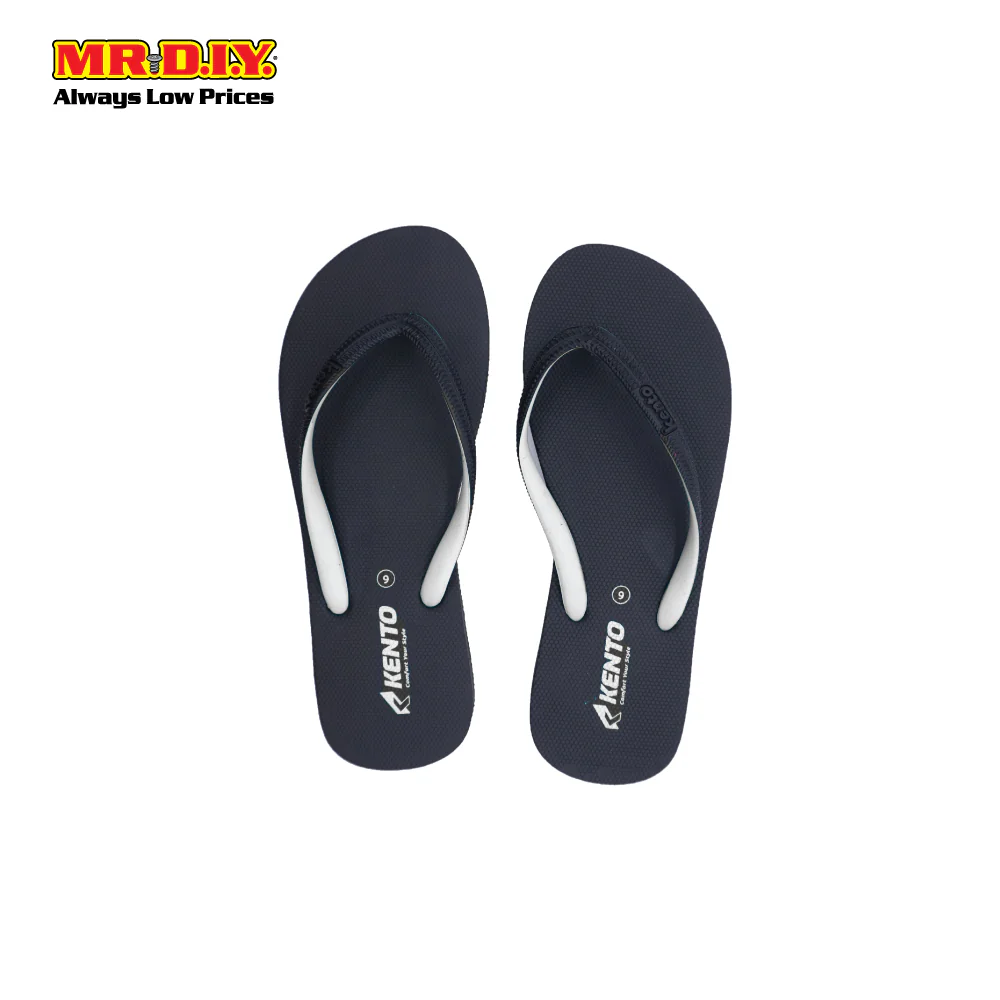 KENTO Wm Black Sole Light Waterproof Slipper - Image 5