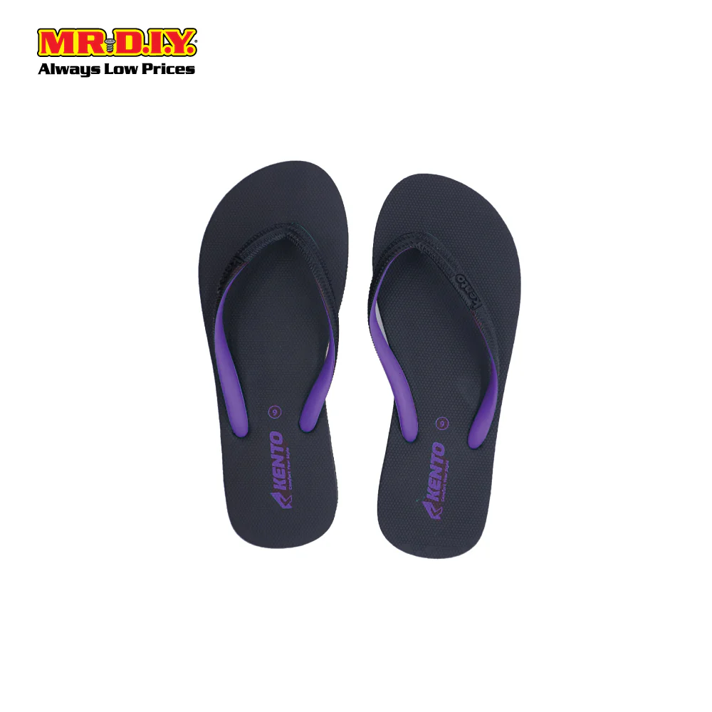 KENTO Wm Black Sole Light Waterproof Slipper - Image 6