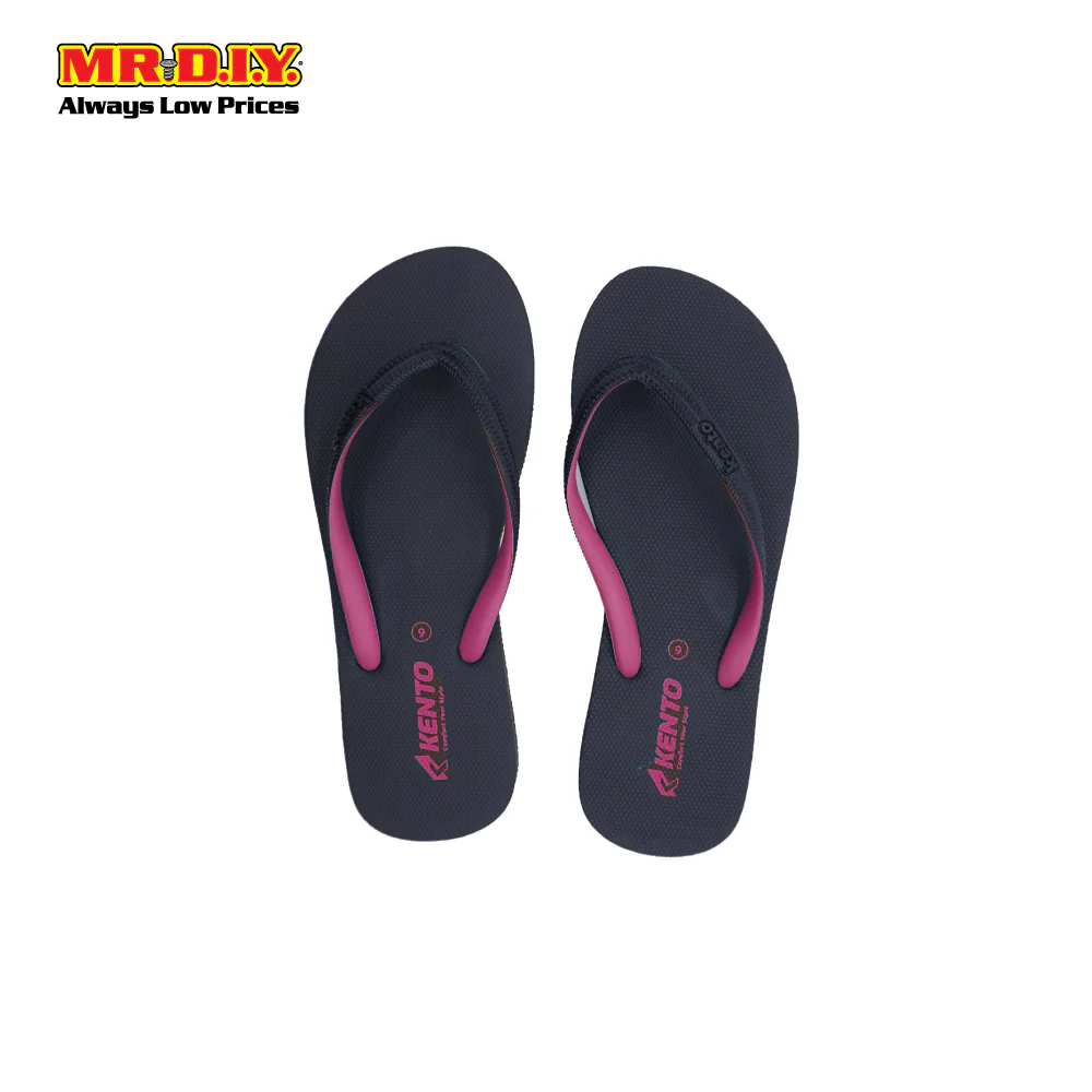KENTO Wm Black Sole Light Waterproof Slipper - Image 8