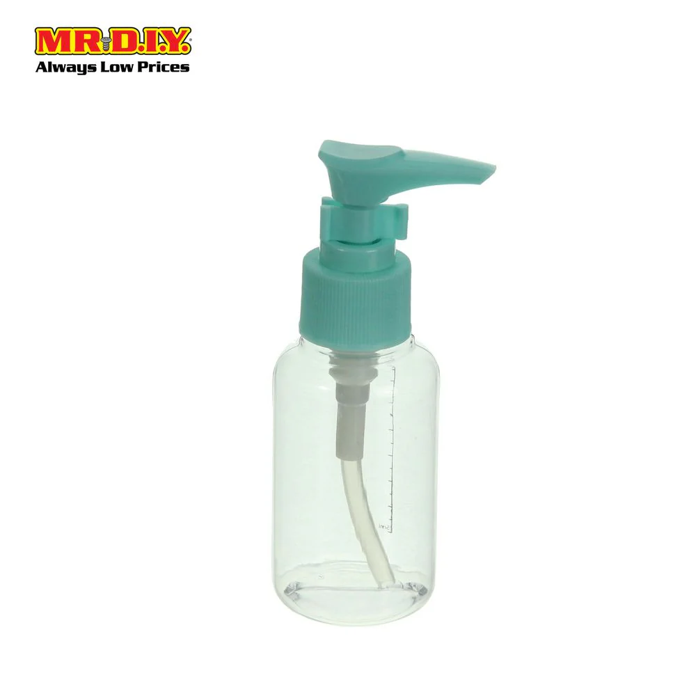 (MR.DIY) KEQI Cosmetic Transparent Lotion Soup Shampoo Pump Bottle (75ml) - Image 4
