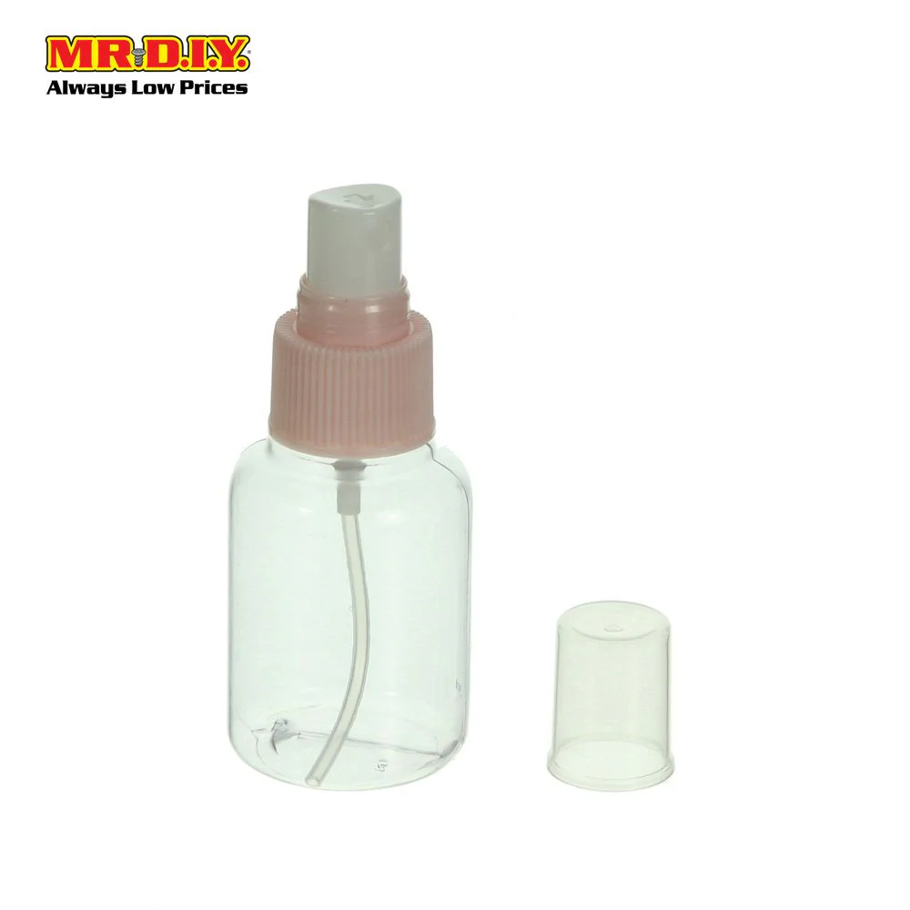 (MR.DIY) KEQI Travel Cosmetics Transparent Spray Bottle [50ml] (10cm x 4cm) - Image 2