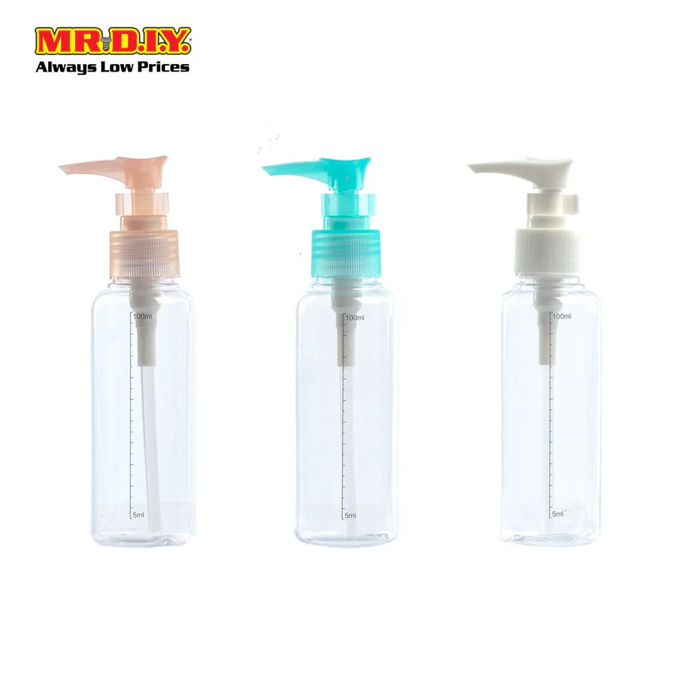 KEQI Travel Plastic Pump Bottle SB6611A (100ml) - Image 2