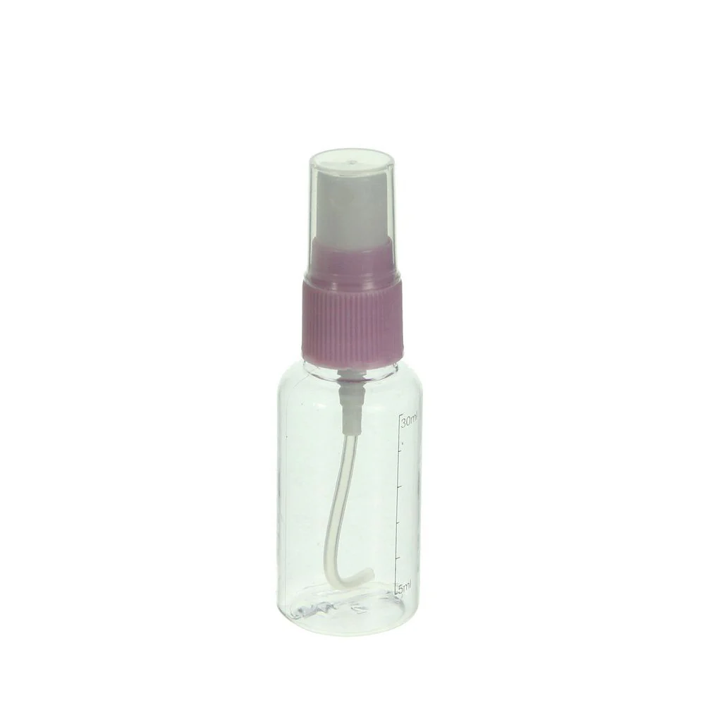 (MR.DIY) KEQI Travel Cosmetics Transparent Spray Bottle [30ml] (9cm x 2.5cm) - Image 4