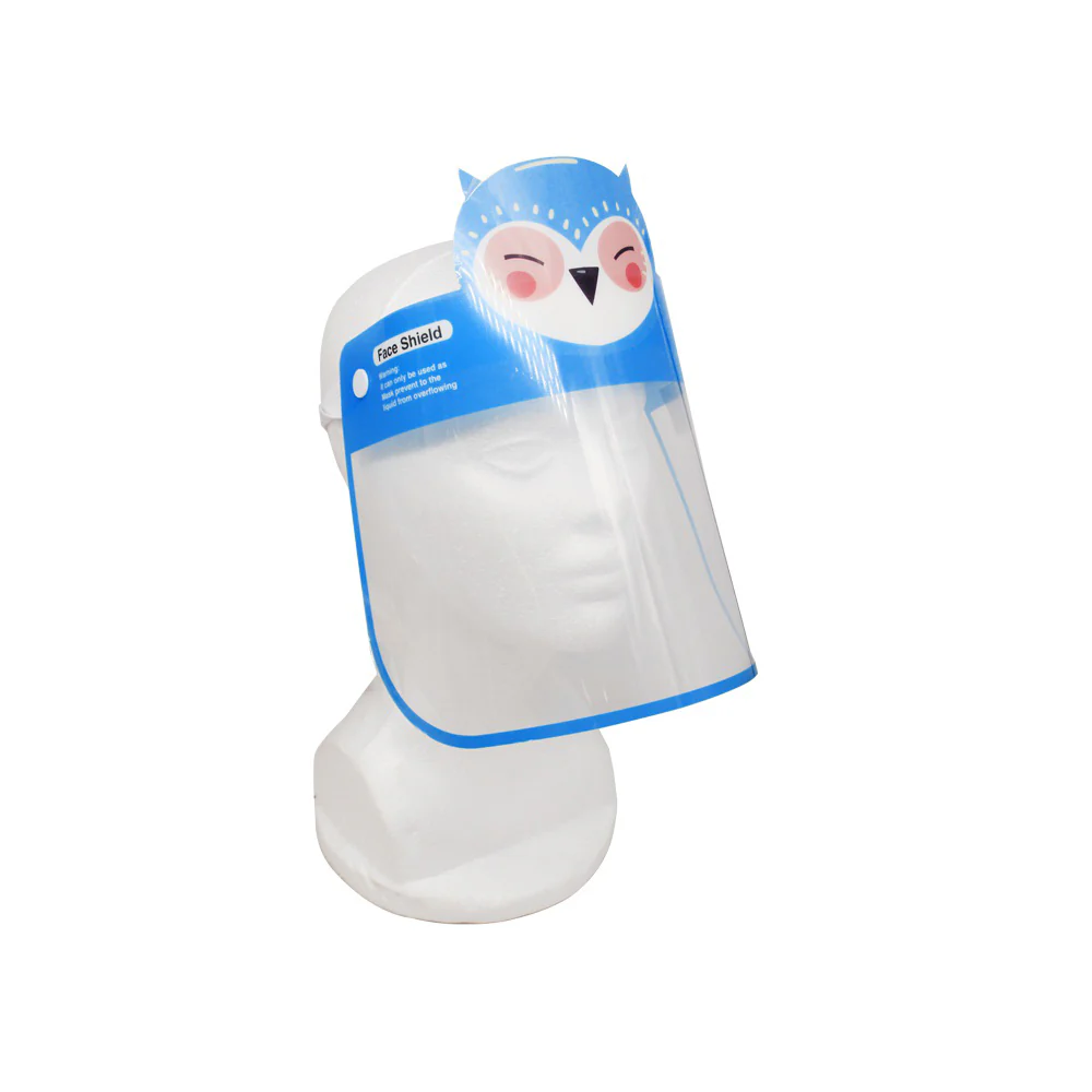 Kids Cartoon Reusable Transparent Protective Safety Face Shield - Image 4