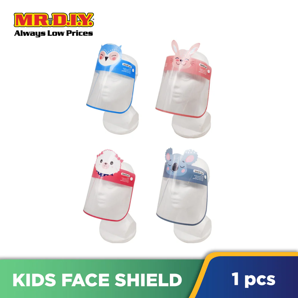 Kids Cartoon Reusable Transparent Protective Safety Face Shield - Image 6