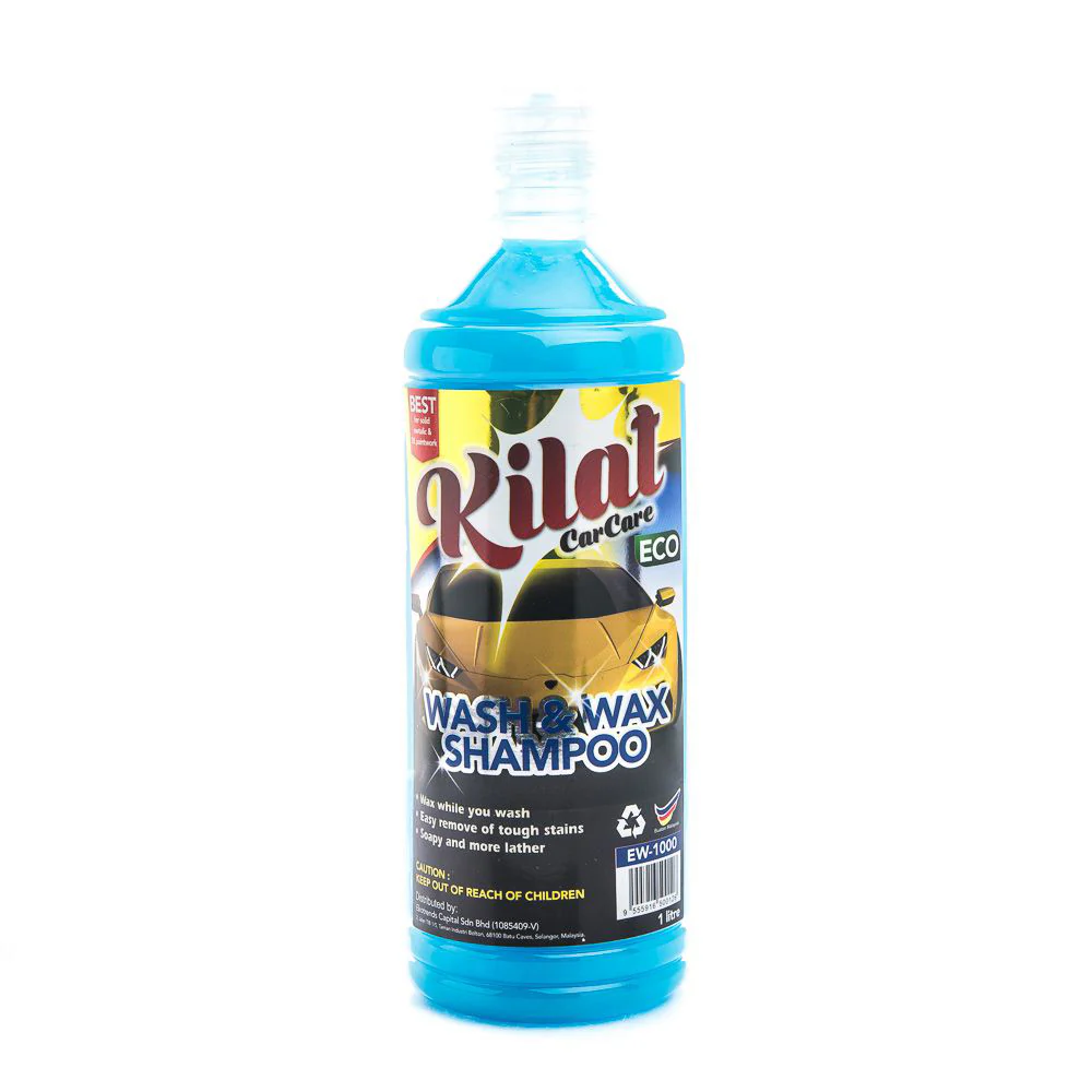 KILAT Eco Auto Wash and Wax Shampoo EW-1000 (1L) - Image 2