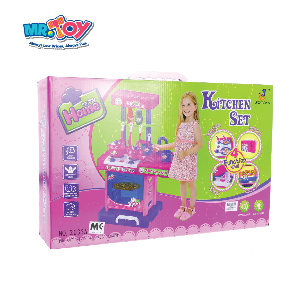 Kitchen Play Set (12 pcs) - Image 6