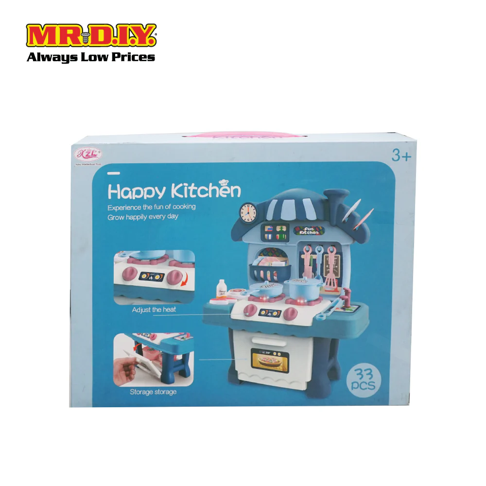 (MR.DIY) Kitchen Cooking Playset Accessories Toys Set (33pcs) - Image 3