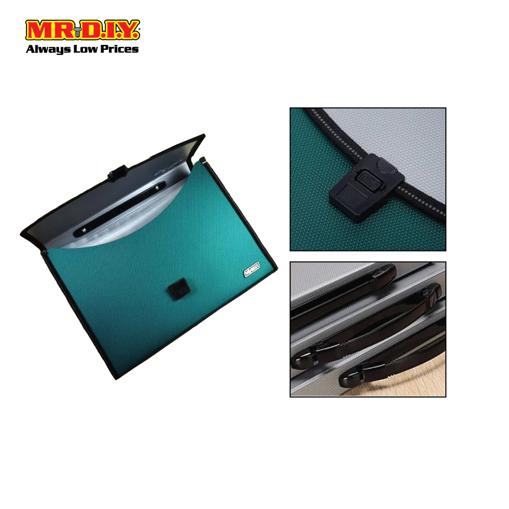 KOBEST 12 Pockets A4 Document File Folder Bag - Image 2