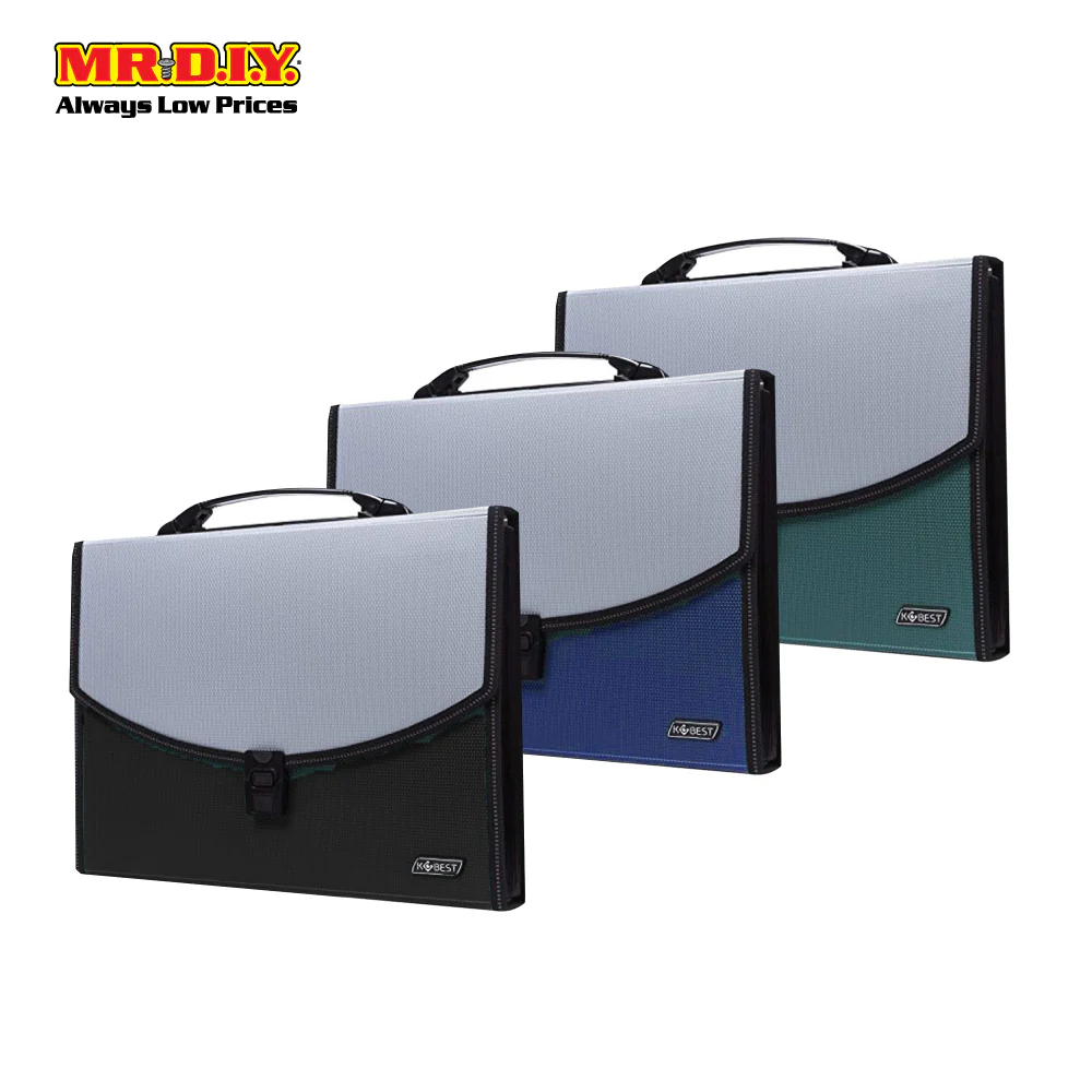 KOBEST 12 Pockets A4 Document File Folder Bag - Image 5