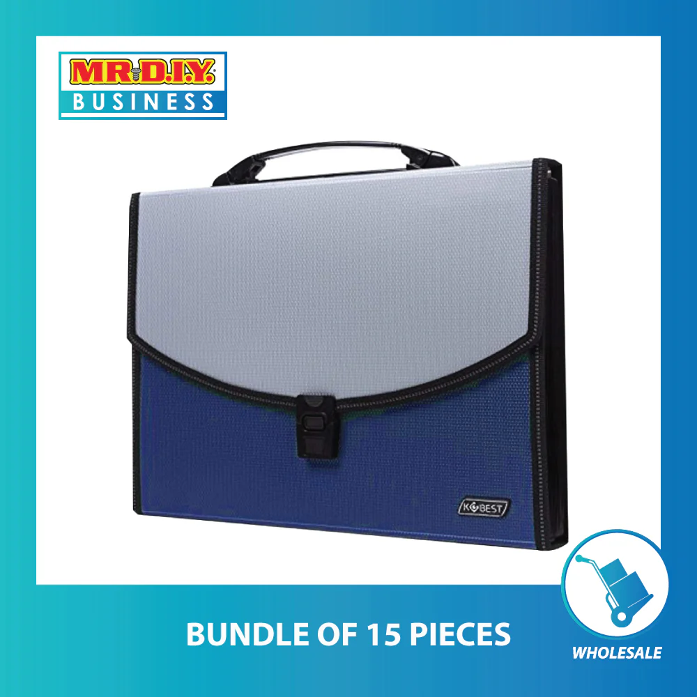 KOBEST 12 Pockets A4 Document File Folder Bag - Image 8